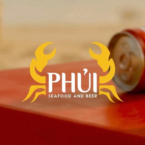 Logo Phủi Seafood and Beer
